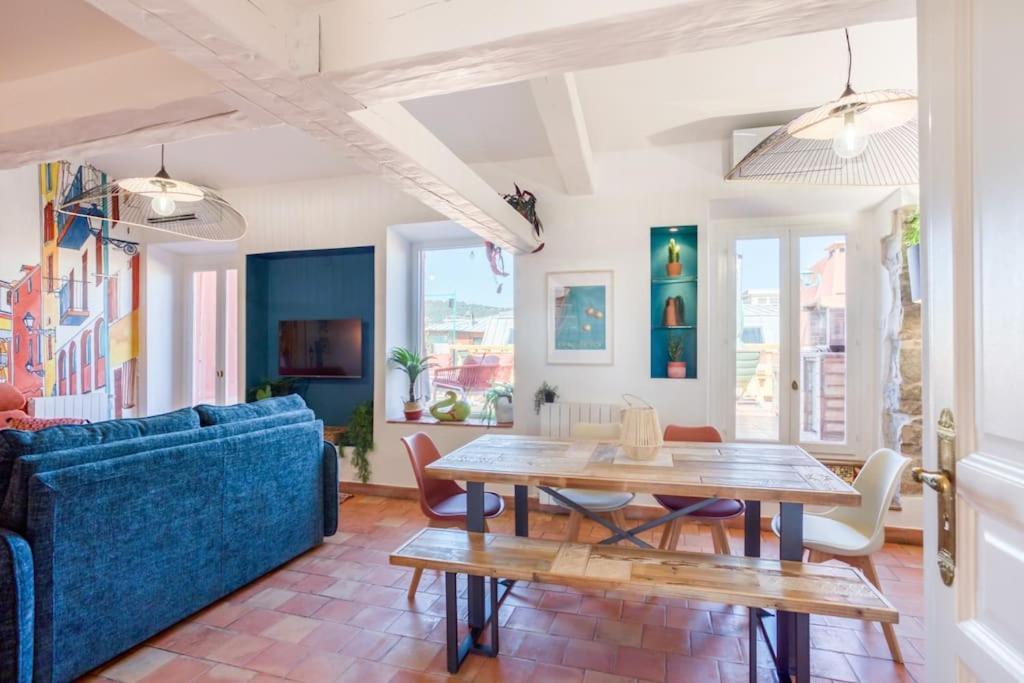 #48 Suite Jean Top Floor Terrace 5Min Walk Sea Ac Nice Eksteriør billede