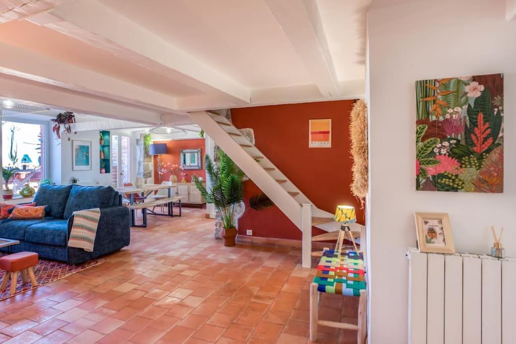#48 Suite Jean Top Floor Terrace 5Min Walk Sea Ac Nice Eksteriør billede