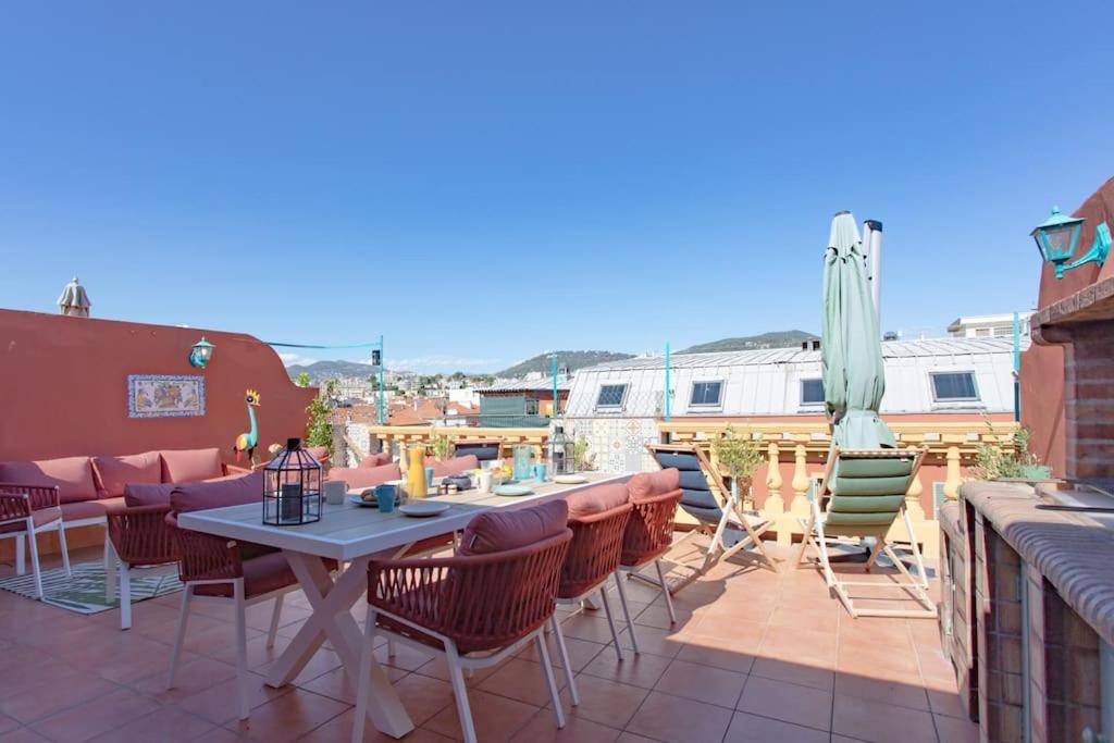 #48 Suite Jean Top Floor Terrace 5Min Walk Sea Ac Nice Eksteriør billede